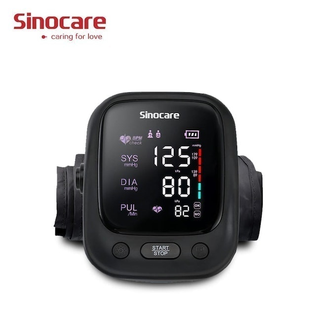 LED Automatic Upper Arm Blood Pressure Monitor 4