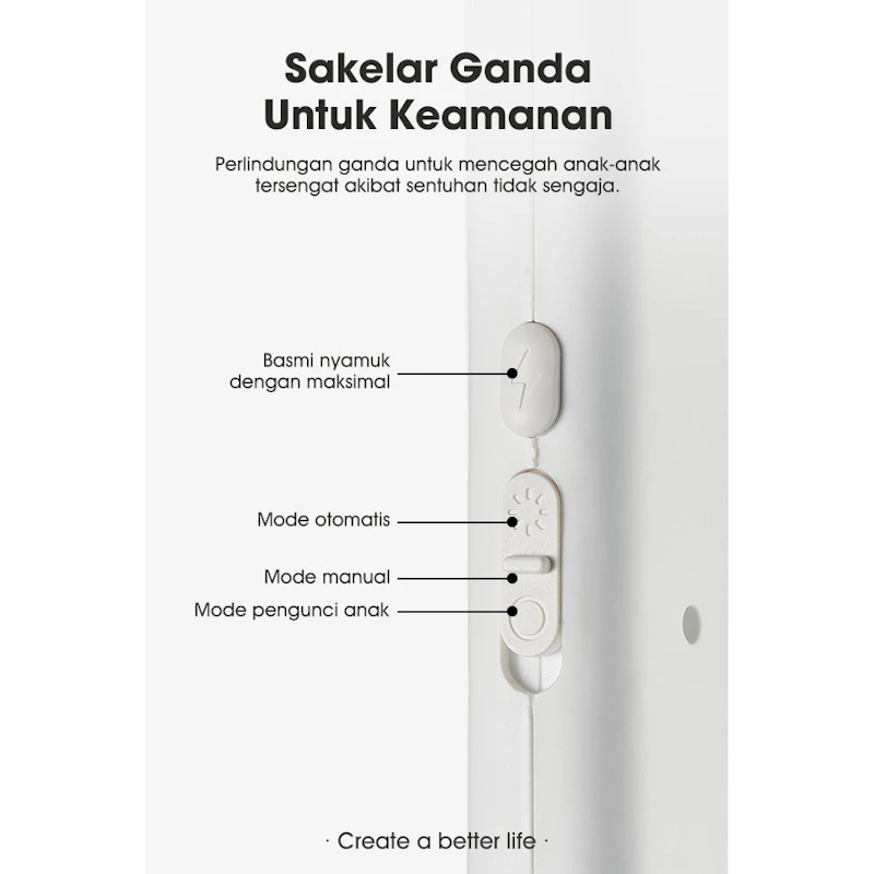 SAMONO Raket Nyamuk 3
