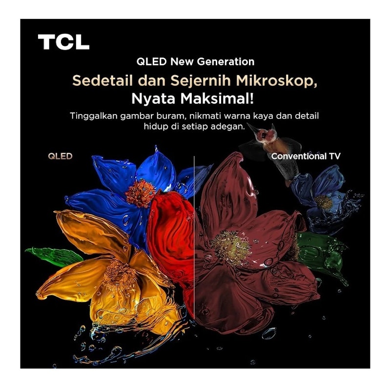 TCL QLED 4K Google TV 50 Inch 3