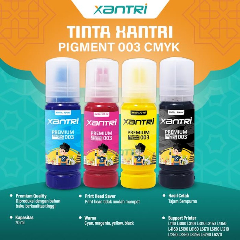 Xantri Pigment Ink 003 5