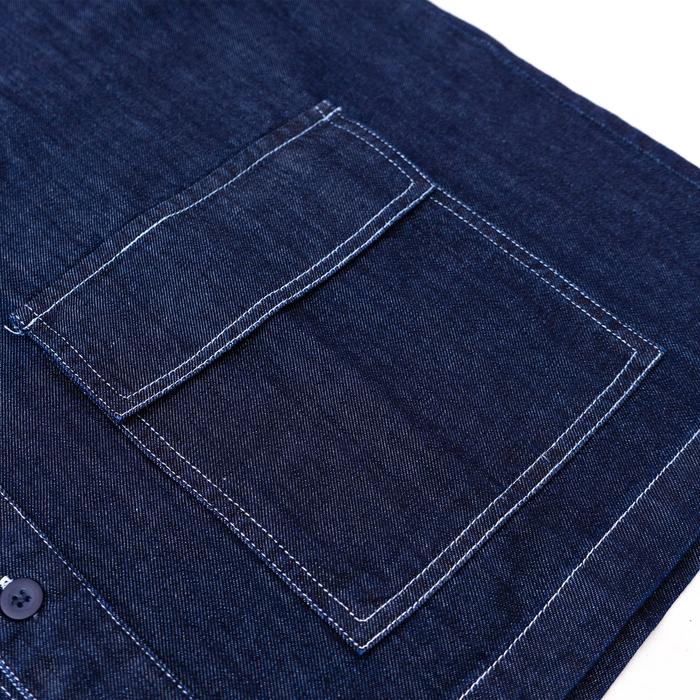 Moxie Inconspiracy Moxie Clark Boxy Shirt Oversize Denim Dark Blue