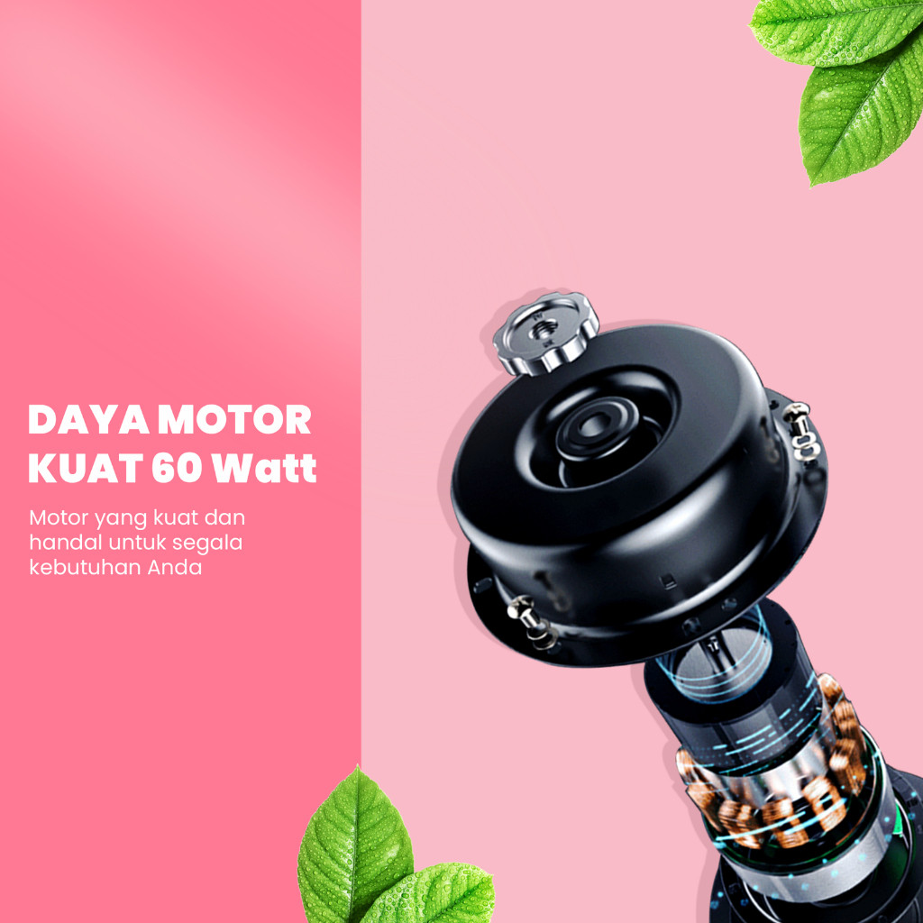 Century Technology Indonesia Dorahomi Blender Portable 350 ml BL-350