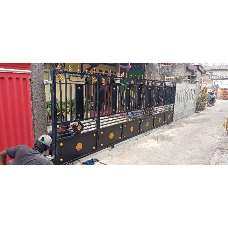  Pagar Pintu Gerbang Minimalis Full Aksesoris