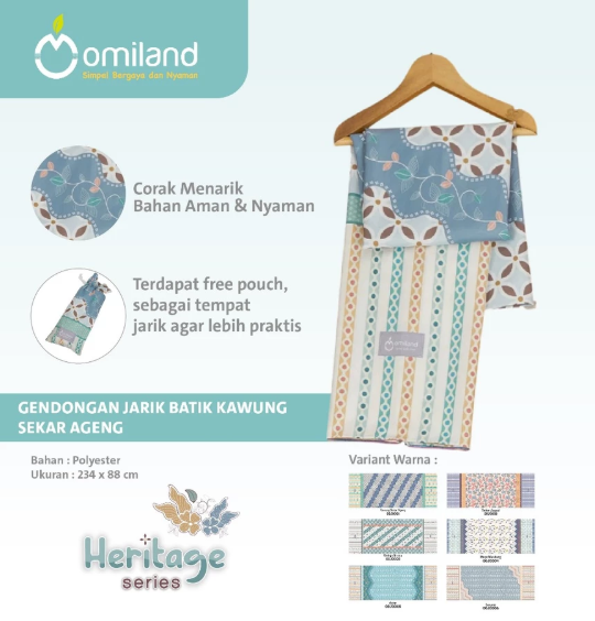 Bangun Citra Lestari Omiland Kain Jarik Gendongan Bayi
