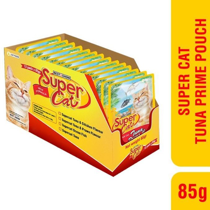 Supercat Pouch 85 Gr Isi 12 Pcs 4