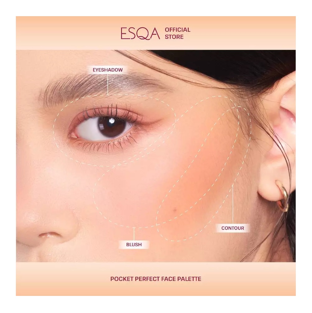 Keva Cosmetics International ESQA Pocket Perfect Face Palette