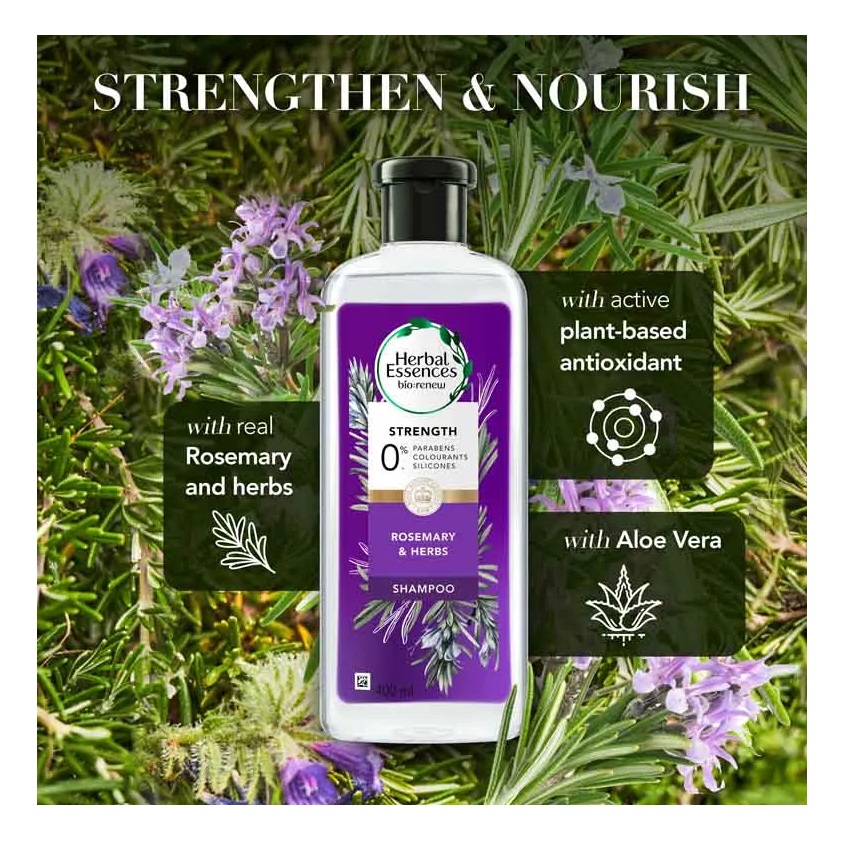 Procter & Gamble Herbal Essences Bio:Renew Rosemary & Herbs Moisture Shampoo