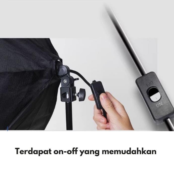 IMPODIO IMPODIO Softbox Single Socket Square 80x80 cm