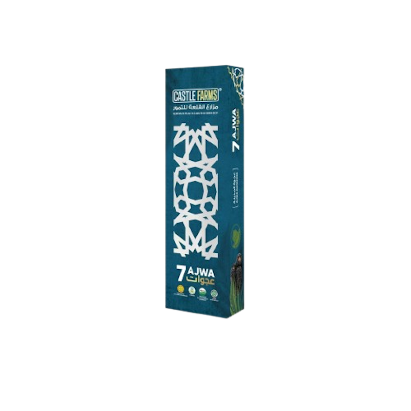 Castle Farms Kurma Ajwa Premium Organik 7 Butir 1