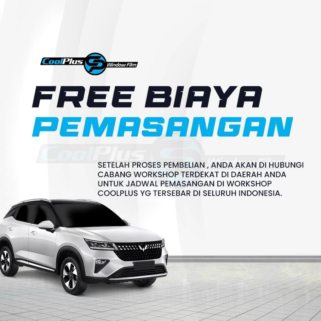 CoolPlus Kaca Film Depan Black Series 4