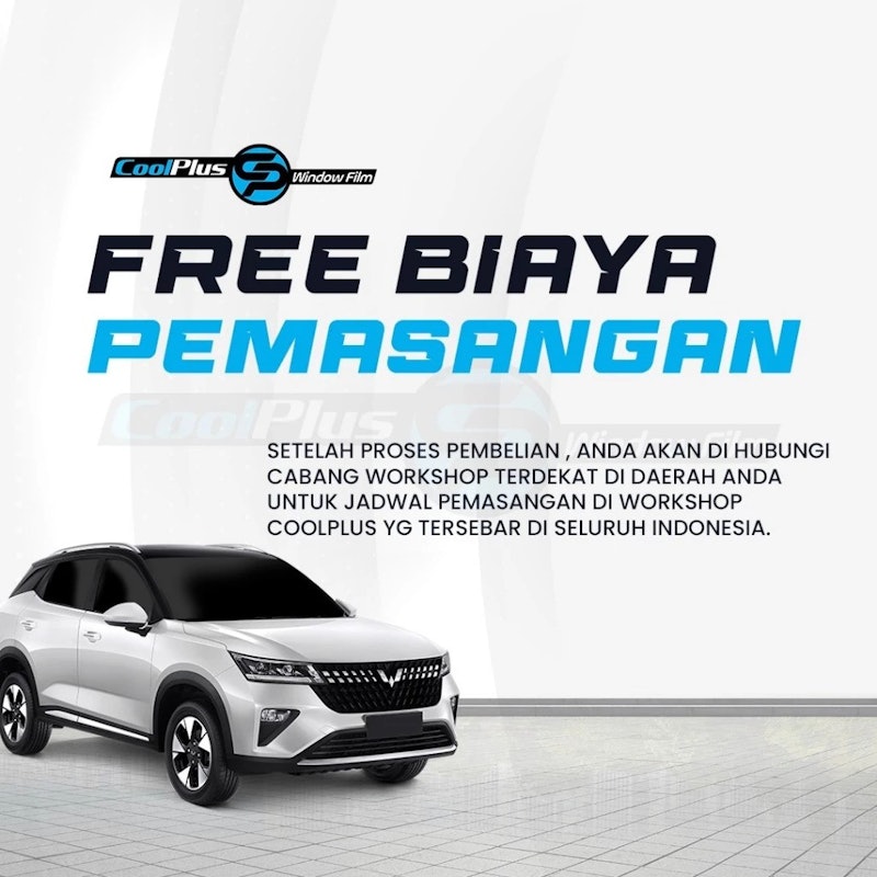 CoolPlus Kaca Film Depan Black Series 4