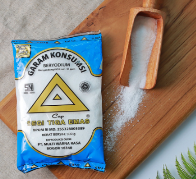 Multi Warna Rasa  Garam Segitiga Emas