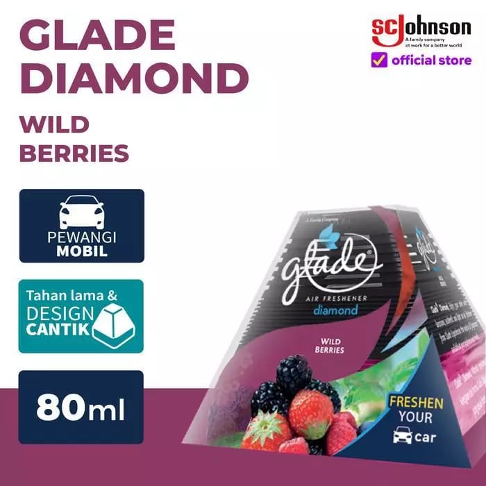 SC Johnson Glade Air Freshener Diamond Wild Berries