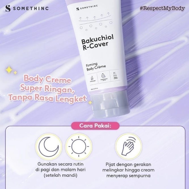 Royal Pesona Indonesia SOMETHINC Bakuchiol R-Cover Firming Body Crème