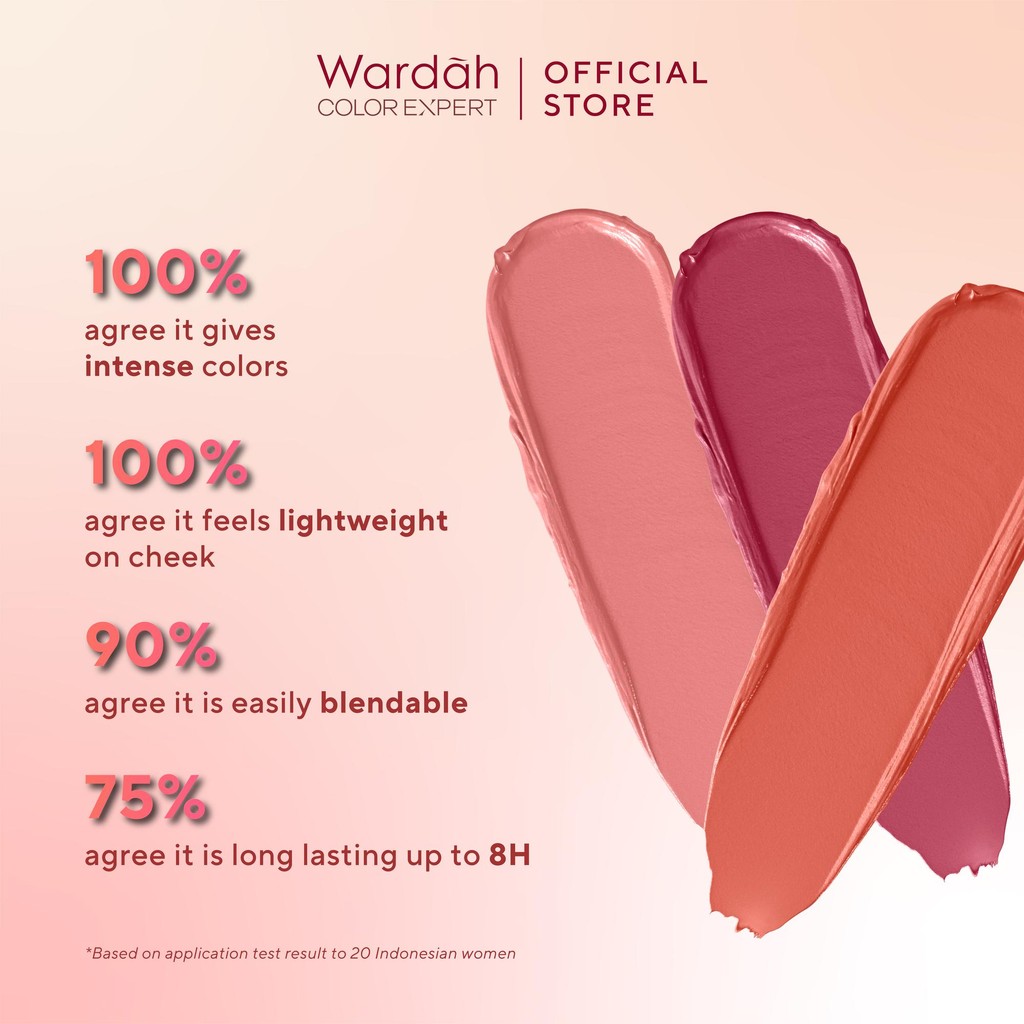 Paragon Technology and Innovation  Wardah Colorfit Cream Blush 05 Peaceful Plum
