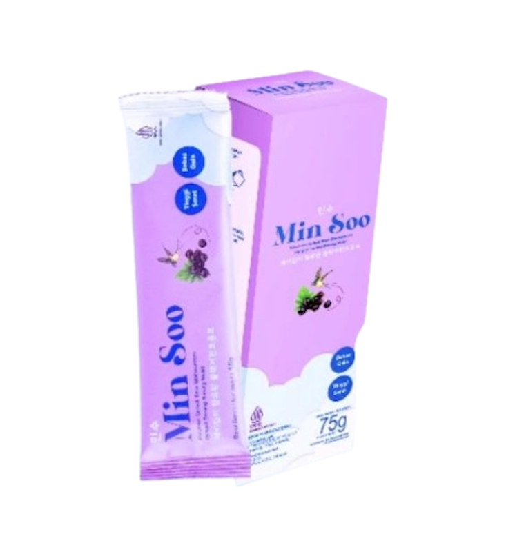 Min Soo Minuman Serbuk Rasa Blackcurrant 1