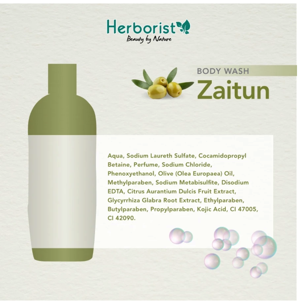Victoria Care Indonesia Herborist Sabun Mandi Cair Zaitun + Whitening