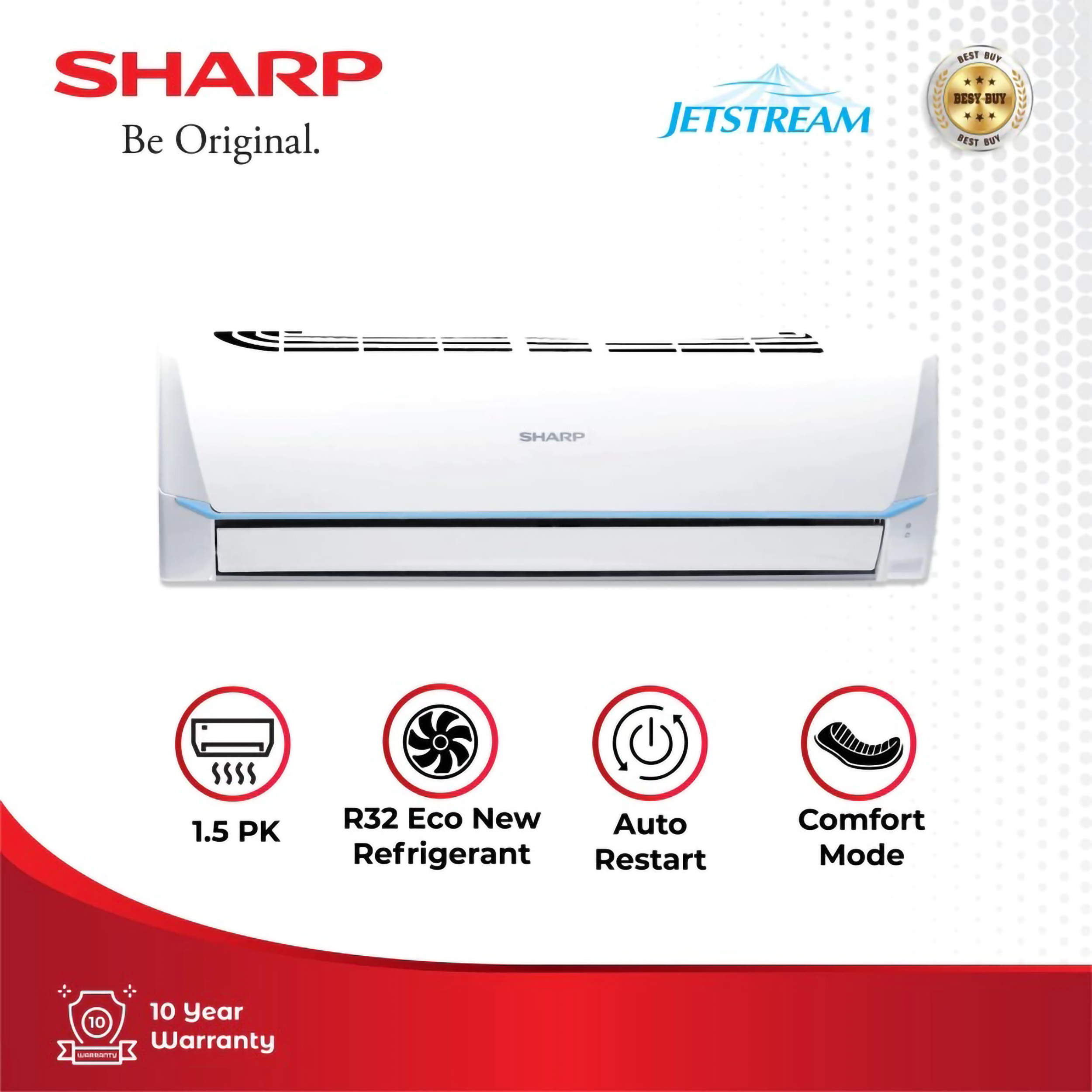 Sharp Electronics Indonesia Sharp AC Split AH-A12SAY