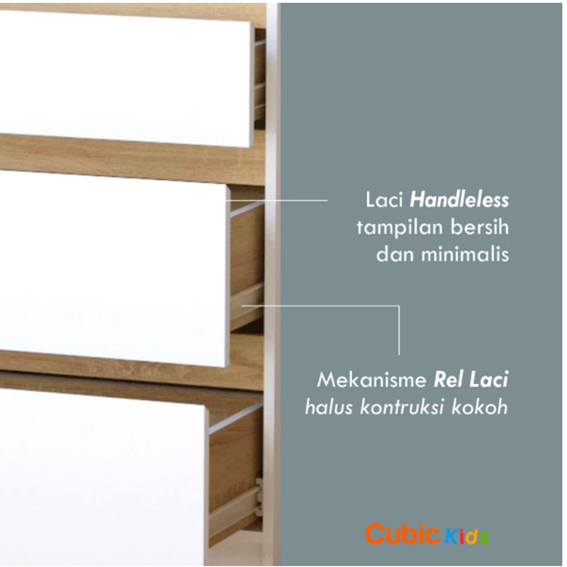 Cubic KIDS Lemari Laci LILO 4