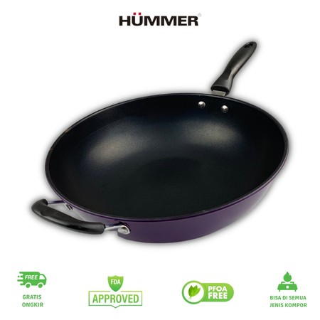  Hummer Wajan Wok Teflon 30 cm