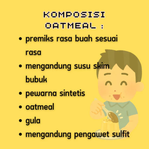 Pangan Nutrisi Sejahtera Hepimeal Oatmeal Rasa Alpukat