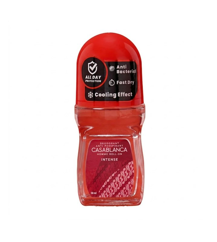 Casablanca Deodorant Anti Perspirant Homme Roll On Intense 1
