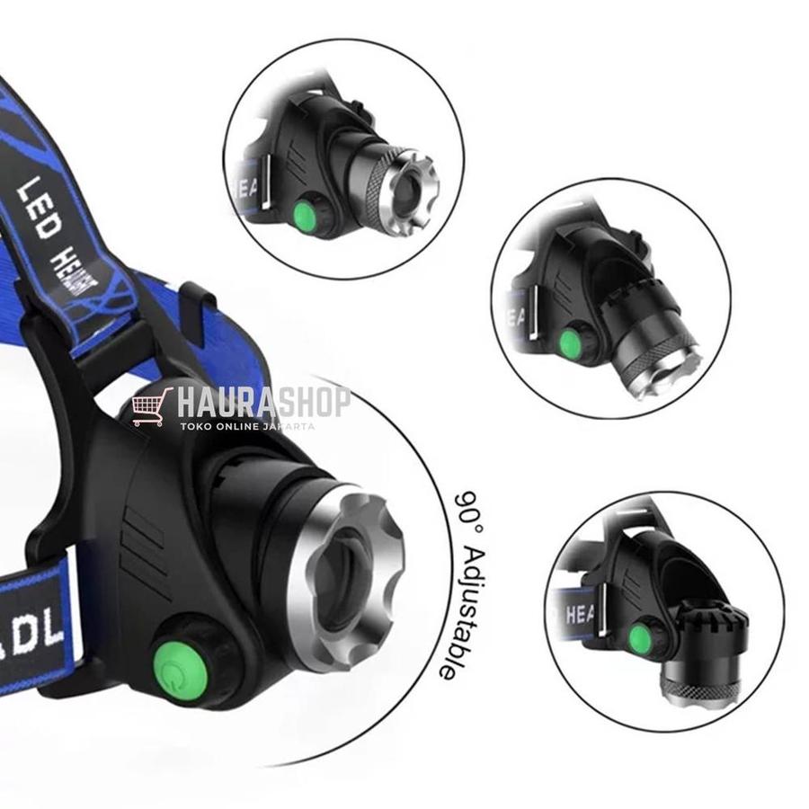  H2S Senter Kepala LED HS-568D