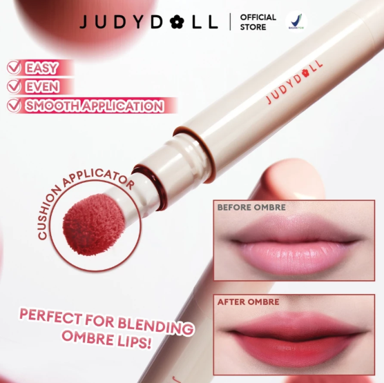 Judydoll Lip Cushion Matte Lip Cream N04 Pomegranate 3
