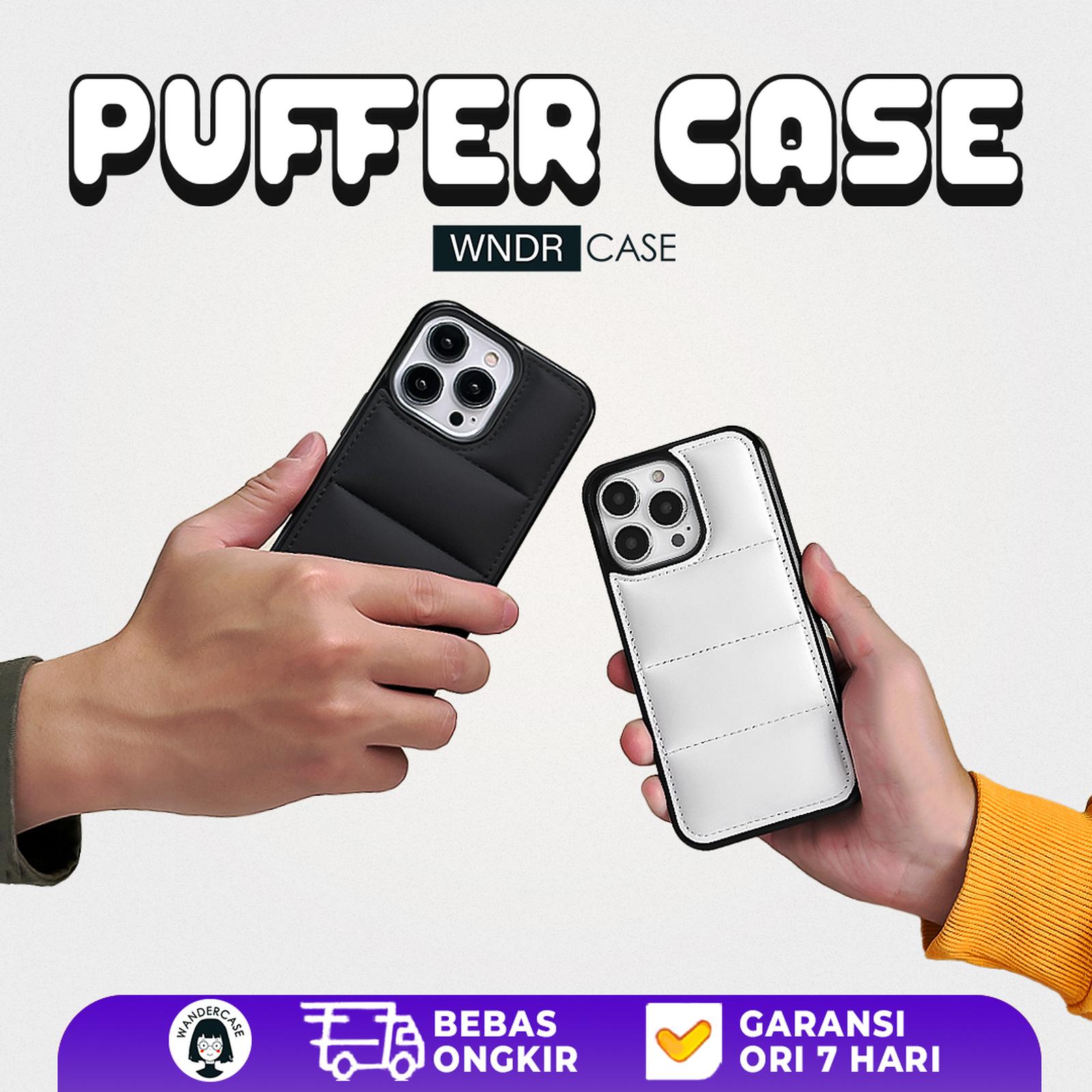 Wandercase Puffer iPhone Case Pine Green 5