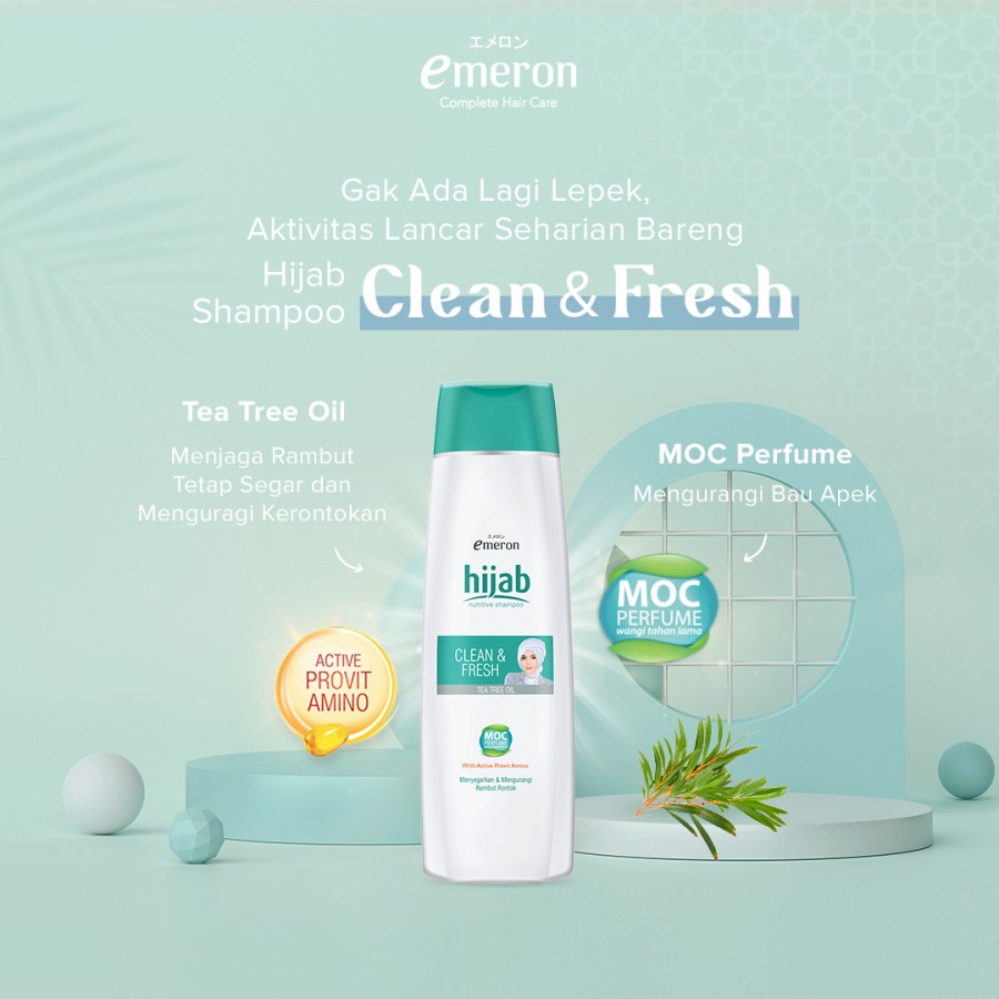 Hijab Shampoo Clean & Fresh 3
