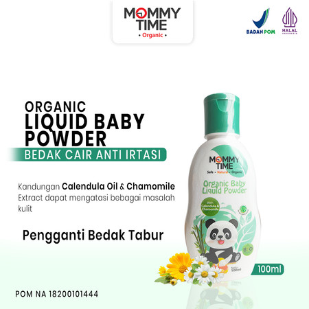 Kreasi Cantik Alami Mommy Time Organic Baby Liquid Powder