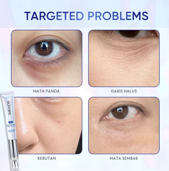 SKINTIFIC Cosmetics SKINTIFIC 360° Crystal Massager Lifting Eye Cream