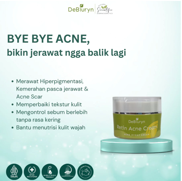 DeBiuryn Dermacosmetics DeBiuryn Retin Acne Night Cream