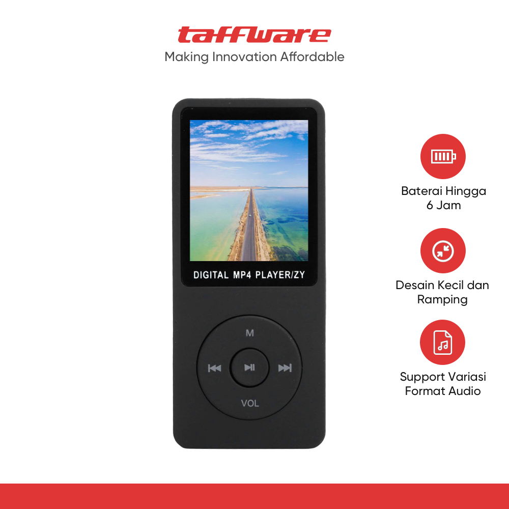  TaffSTUDIO MP3 Digital Audio Player ZY418