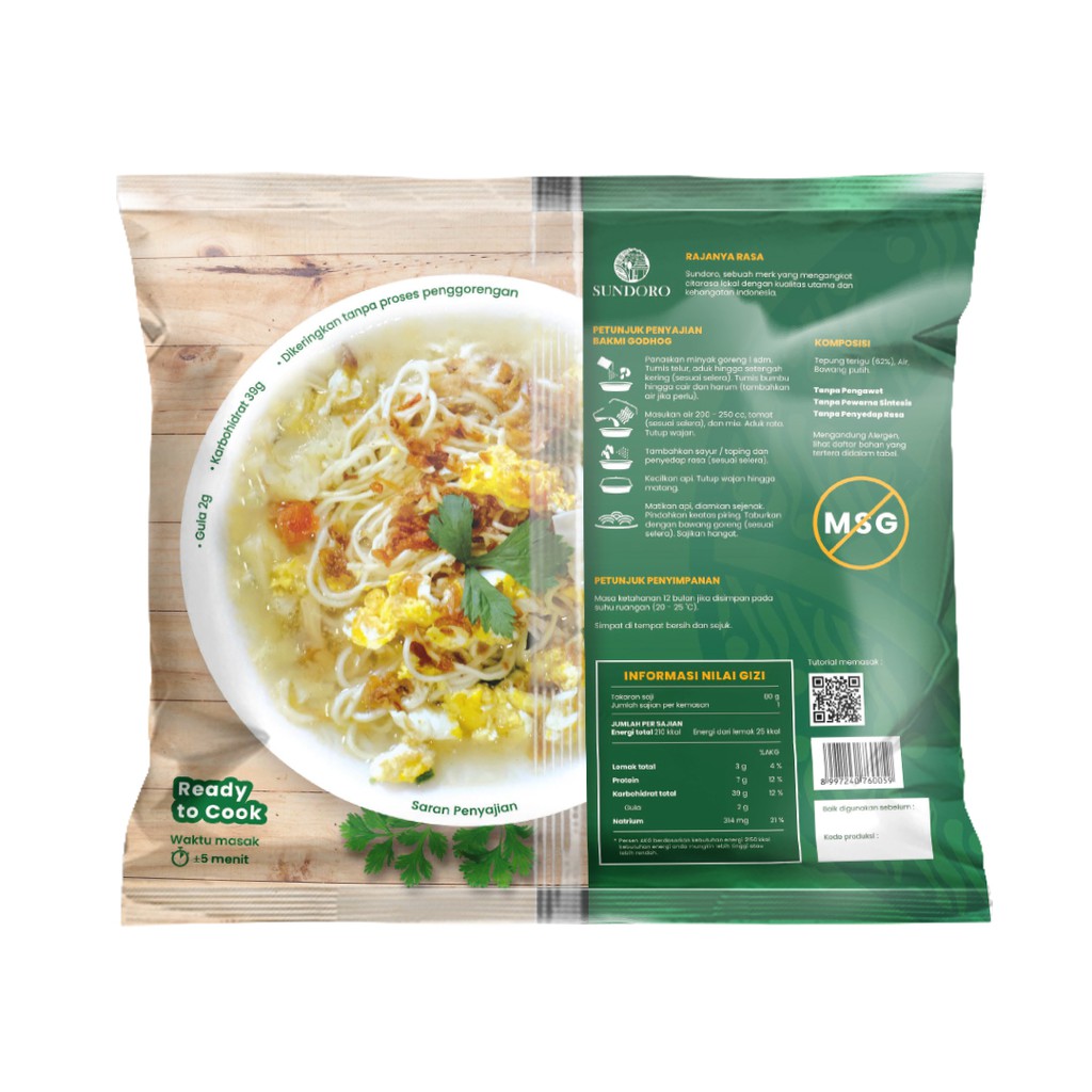Sundoro Mie Godhog Jogja