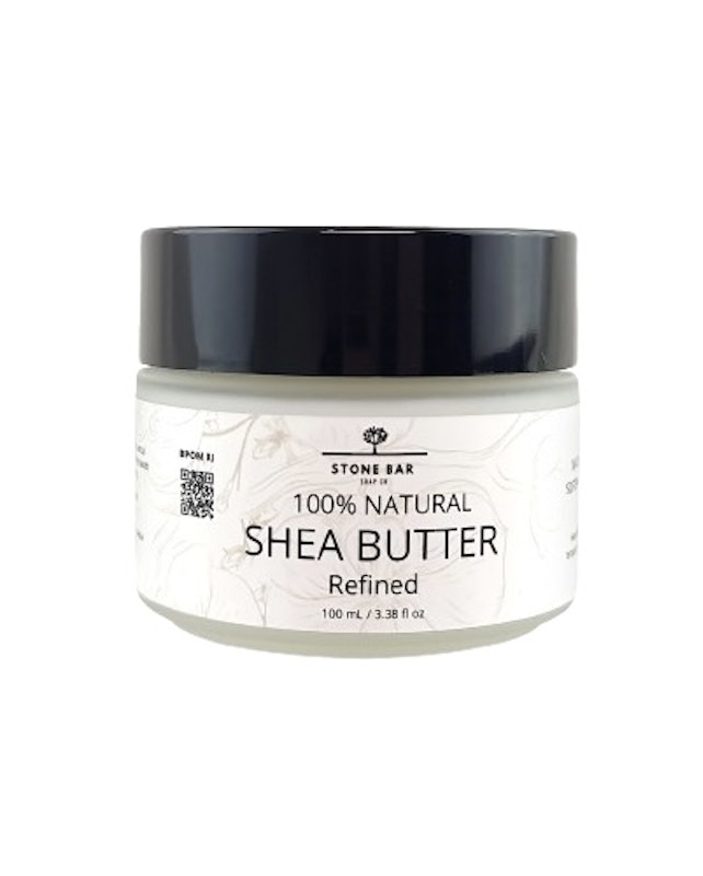 Stone Bar 100% Natural Shea Butter Refined 1