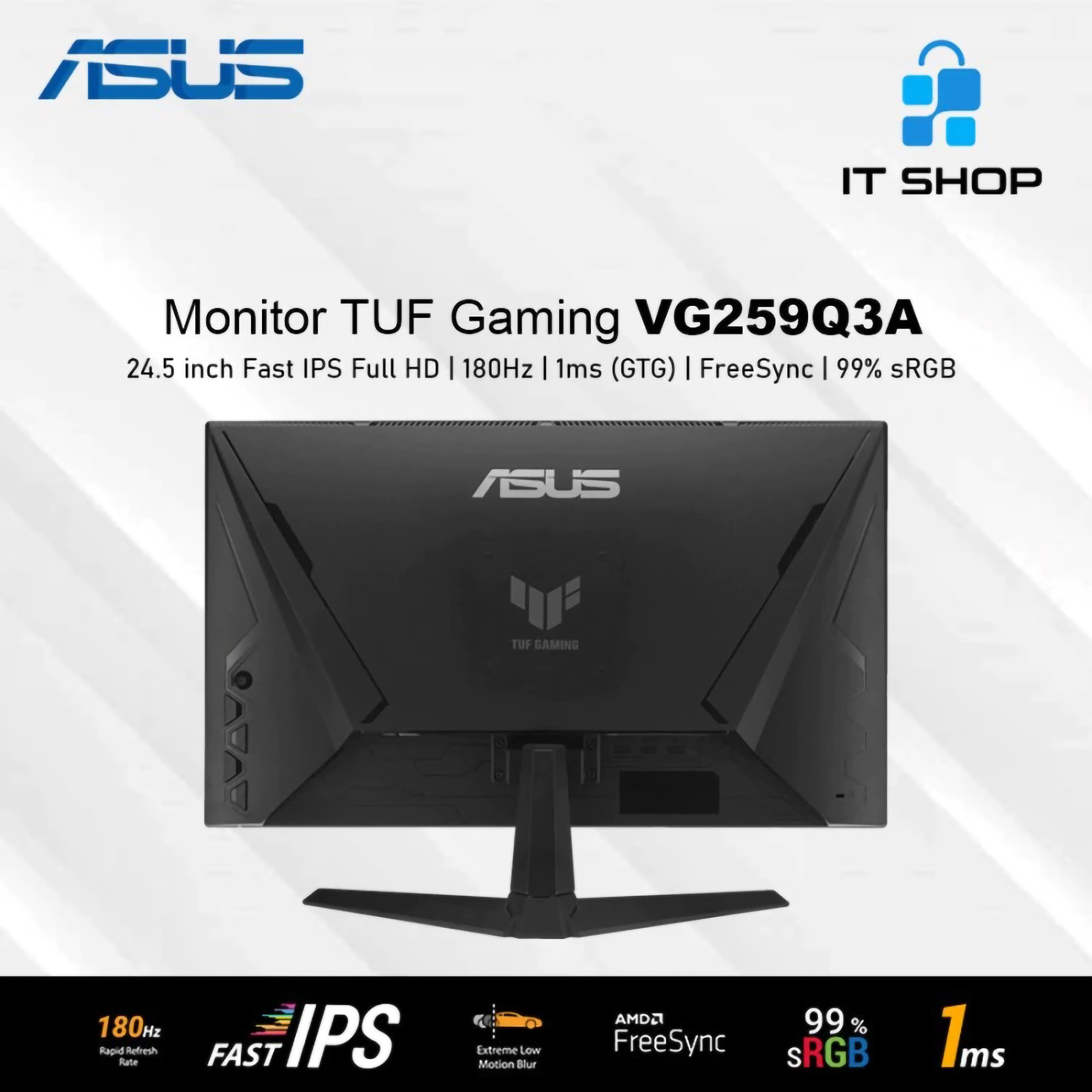 Asustek Computer Incorporation ASUS TUF Gaming Monitor VG259Q3A