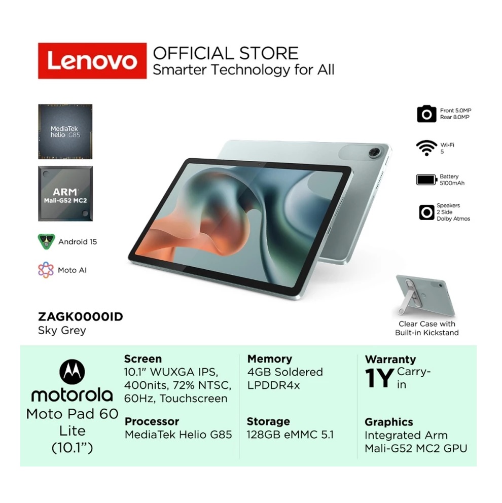 Motorola Mobility Moto Pad 60 Lite