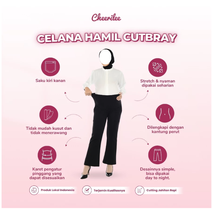  Cheerilee Celana Hamil Cutbray