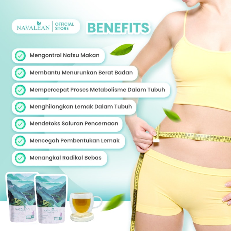 Navalean Teh Hijau Celup