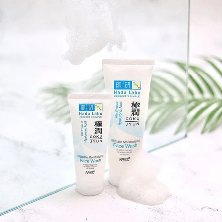 Rohto Laboratories Indonesia  Hada Labo Gokujyun Ultimate Moisturizing Face Wash