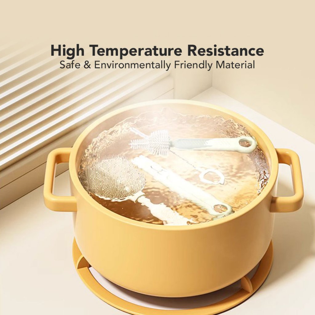 Kiip Kiip Indonesia Sakumini 6in1 Travel Brush Kit Bottle Cleaner