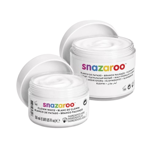 Snazaroo Clown White Face and Body Paint 1