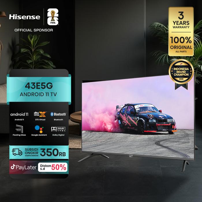 Hisense Hisense Android 11 TV 43E5G