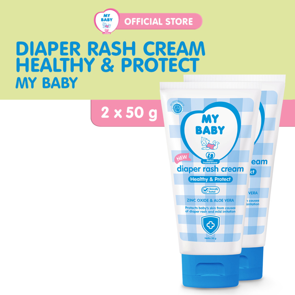 Tempo Scan Pacific MY BABY Diaper Rash Cream Healthy & Protect 