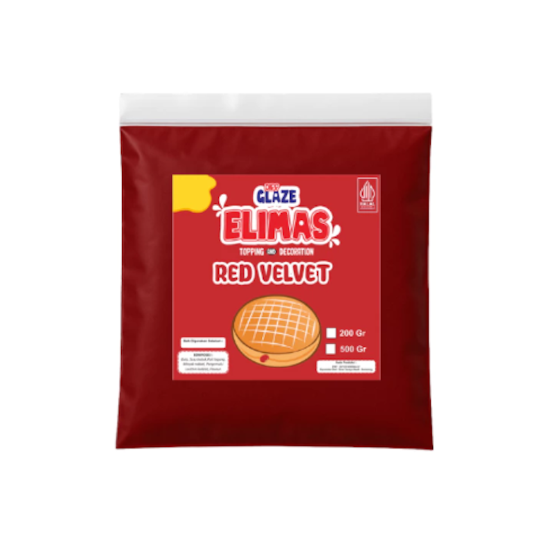 Elimas Dipp Glaze Red Velvet 1