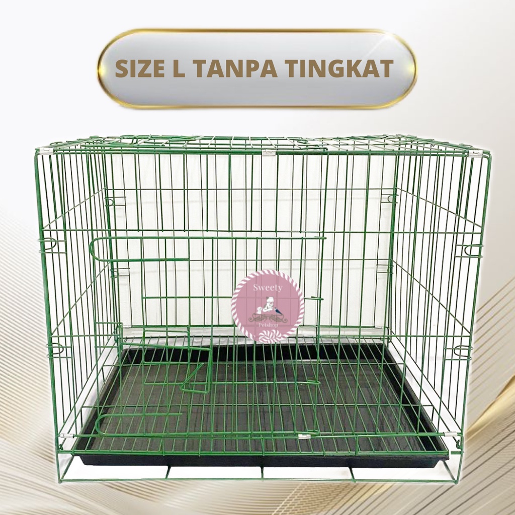 Sweety Petshop Kandang Anjing Besi