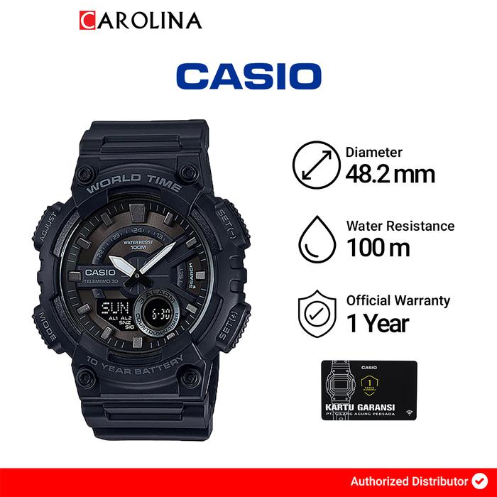 Casio Analog Digital AEQ-110W-1B