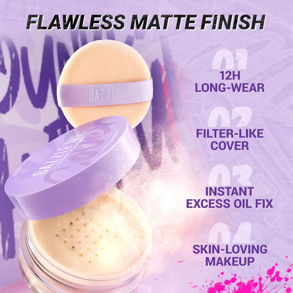 HEBE Beauty Style DAZZLE ME Better Than Filter Fixed Loose Powder