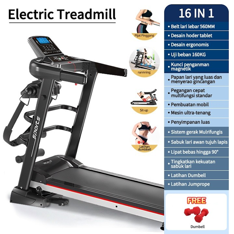 Keep Going Max Treadmill Elektrik 2